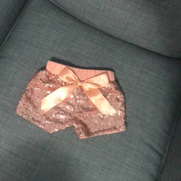 Other - Baileys Blossoms Sequin Shorts